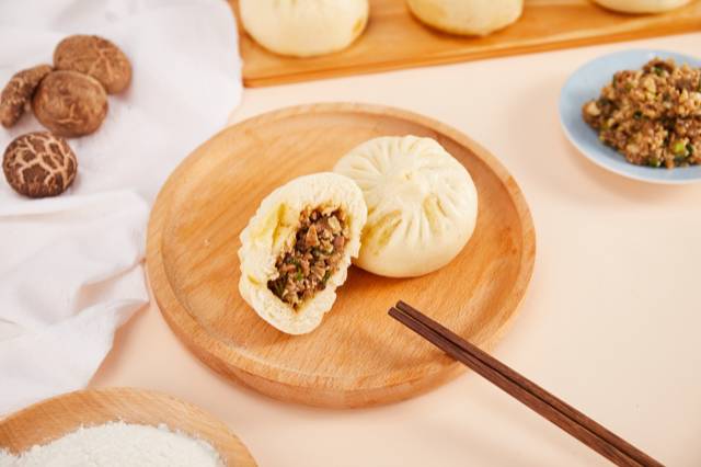 酱肉包Sauce Pork Buns (4pcs)